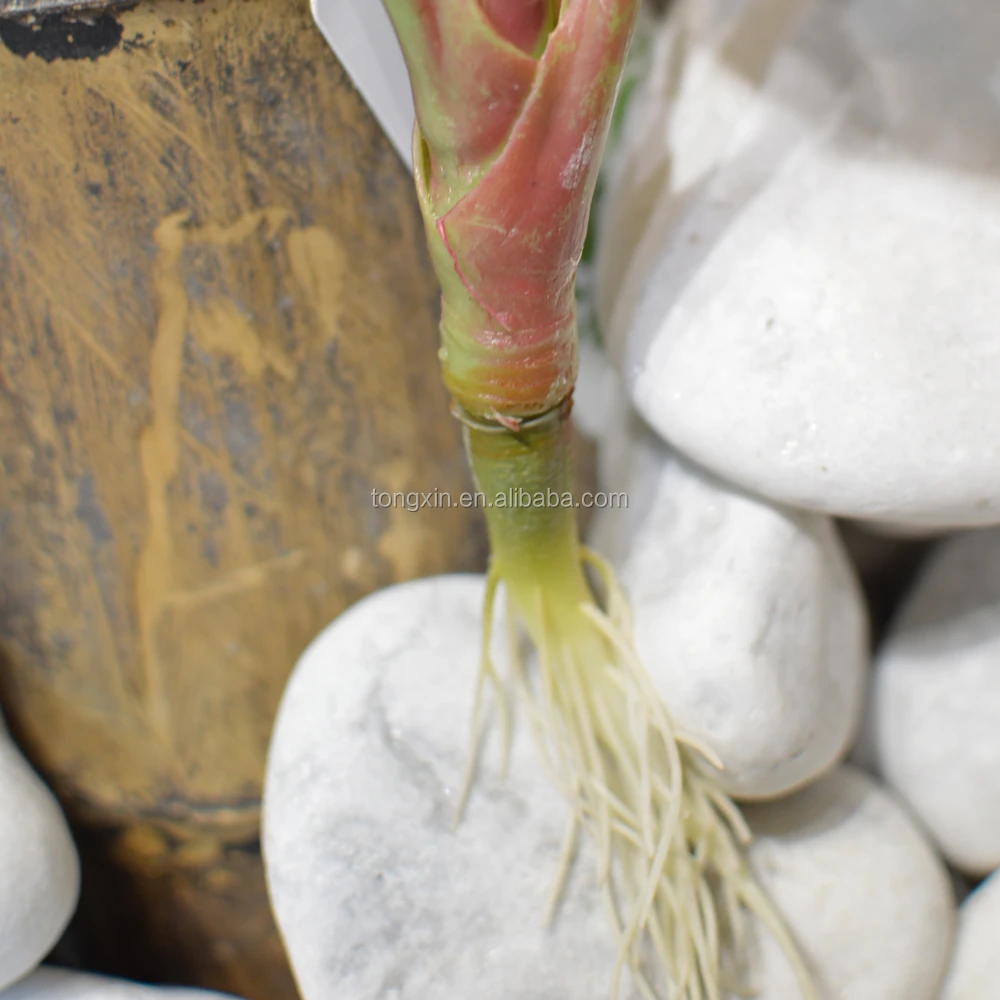 Kunstmatige anthurium blad groene plant decor home hotel indoor ...