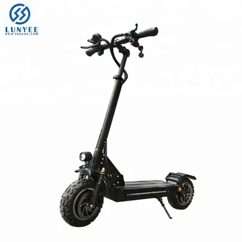 11inch 60v Off Road Two Motor Electric Scooter 65km/h Strong Powerful