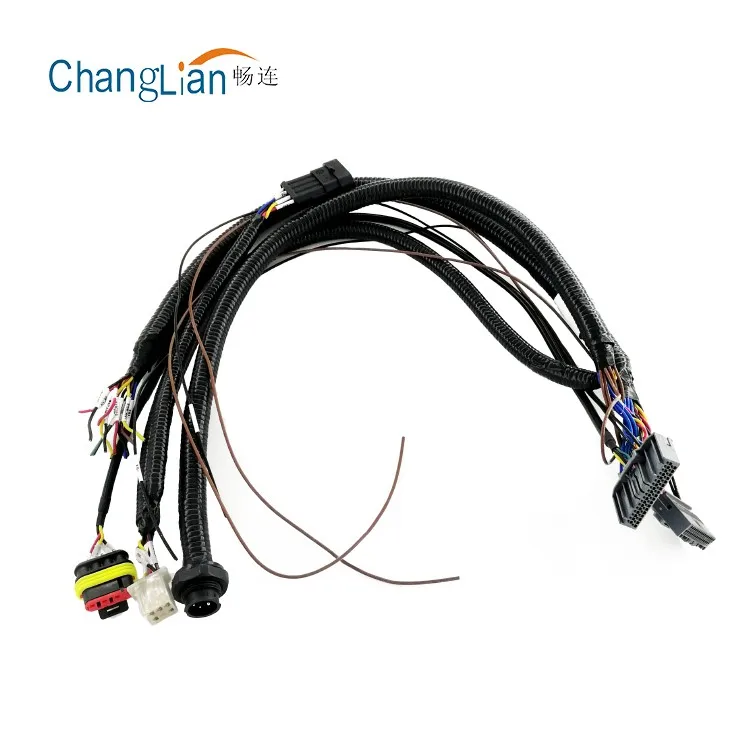 Oem /odm Automotive Wiring Harness For Honda Usb Wire Harness Connector