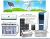 technical skill 100% hybrid solar air conditioner with A-grade cell , 5200W/18000BTU
