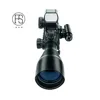 4-12x50 military tactical holographic sniper shooting hunting optical red green illuminated sight rifle scope