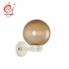 Home & garden outdoor indoor stair hotel main gate design water proof clear opal golden pmma ps plastic globe wall mounted lamp
