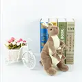 2016 Free shipping Kangaroo mother simulation plush toys The new creative gift plush dolls doll Stuffed