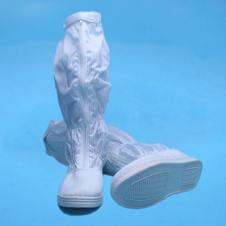 Cleanroom Boots Pu Sole Esd Boot Antistatic Boots For Food Factory