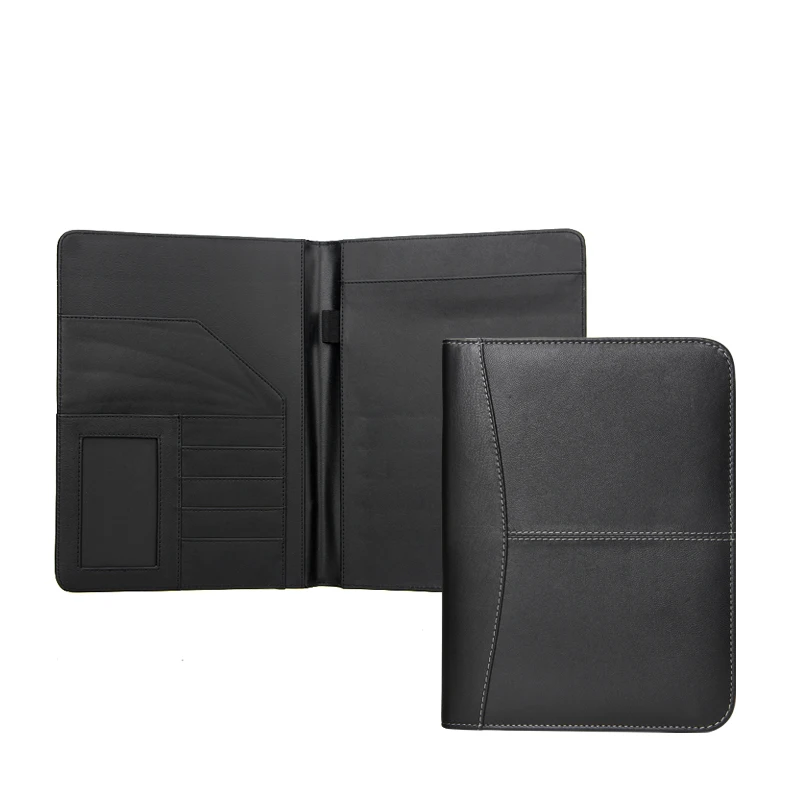 New Pu A4/ A5 Clipboard File Folder,Pu Leather Business Briefcase Paper ...