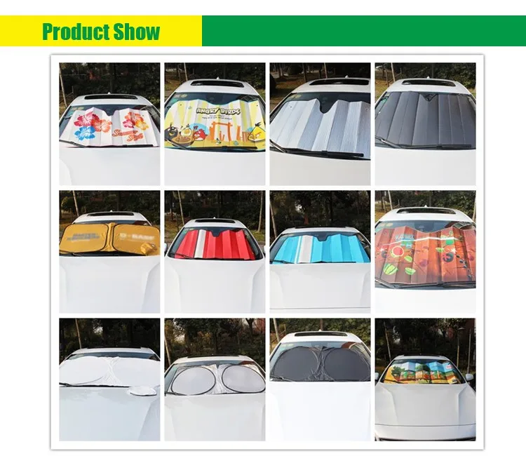 Hd Vision Visor Corrugated Paper Car Sun Shade Buy Car Windshield Sun