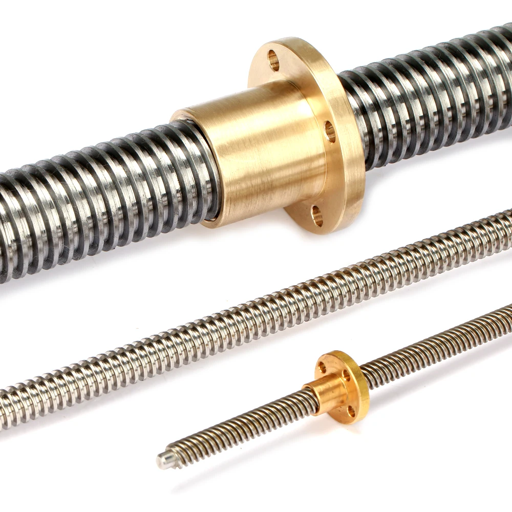 Tr24x4 Stainless Steel Acme Thread 24mm Trapezoidal Lead Screw Buy