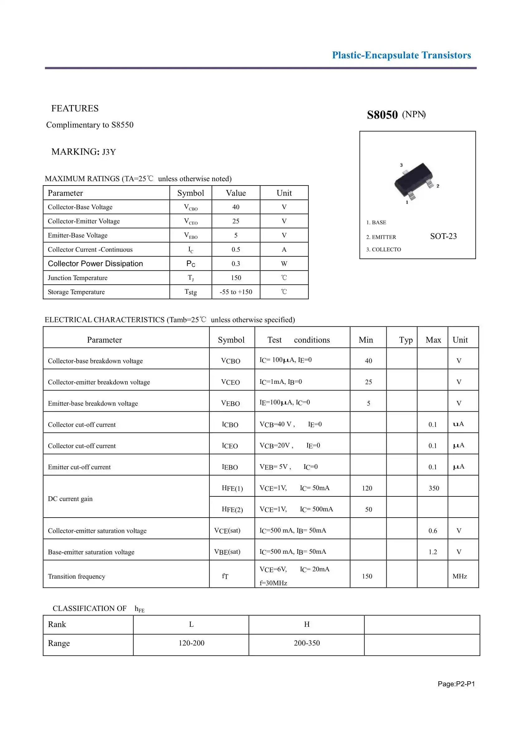 BC547 Transistor Pinout, Equivalents And Specifications, 40 OFF