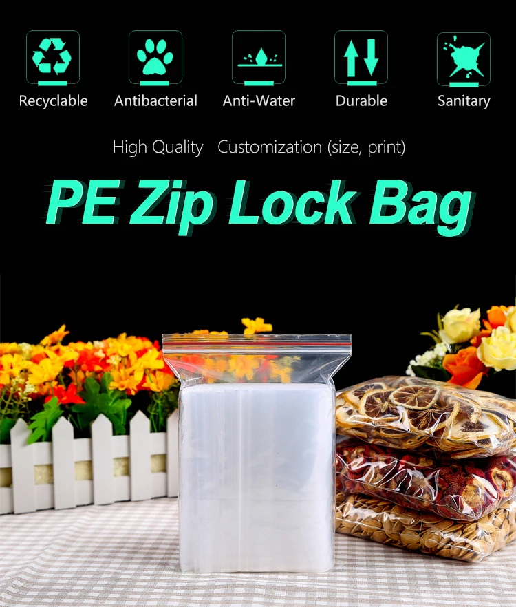 One Pack 22 32cm Zip Lock Reclosable Jewelry Packaging Pe Zipper Bag Buy Decorative Storage Bags Dried Food Packaging Bag Net Storage Bags Product On Alibaba Com