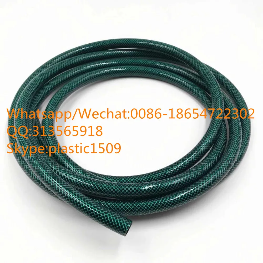 Cheap Watering Irrigation Green Color Pvc Garden Hose With Plastic