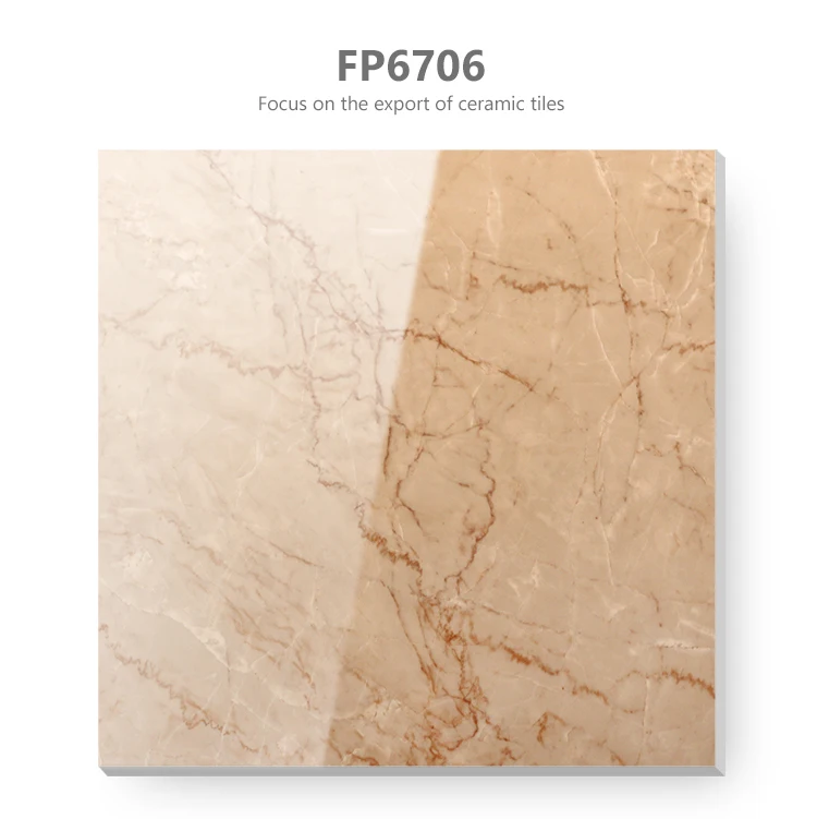 High Gloss 600x600mm Porcelain Glazed Ceramic Tiles Brazil Bathroom