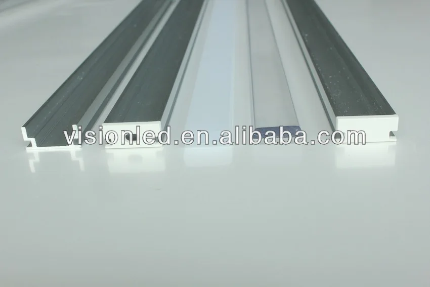 On-foot aluminum profile for led floor light with thick cover! 1meter/pcs, 12pcs a lot.