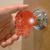 crystal door knobs,Coolest Skull Passive Crystal Door knob Interior Glass Door Knobs