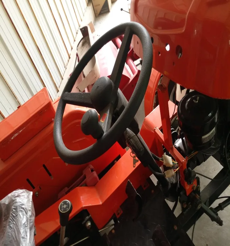 electric start diesel engine mini farm tractor