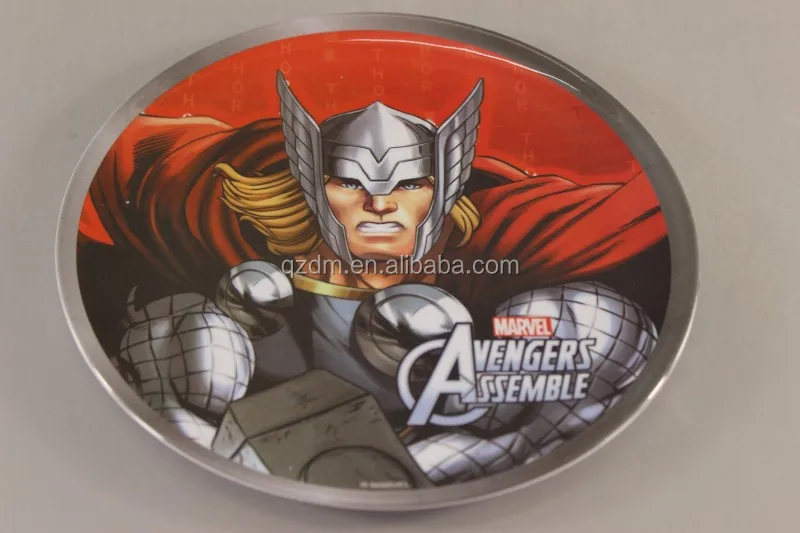 Client's Design 8inch Melamine Kid's Dinner Plate For Boy