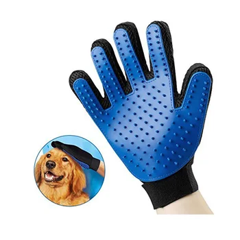 dog brush glove