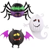 New Products Halloween Decoration Spider And Bat Shaped Halloween Horrific Paper Lantern