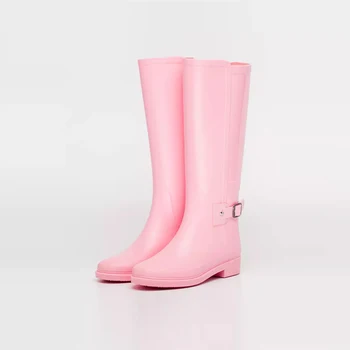 pink festival boots