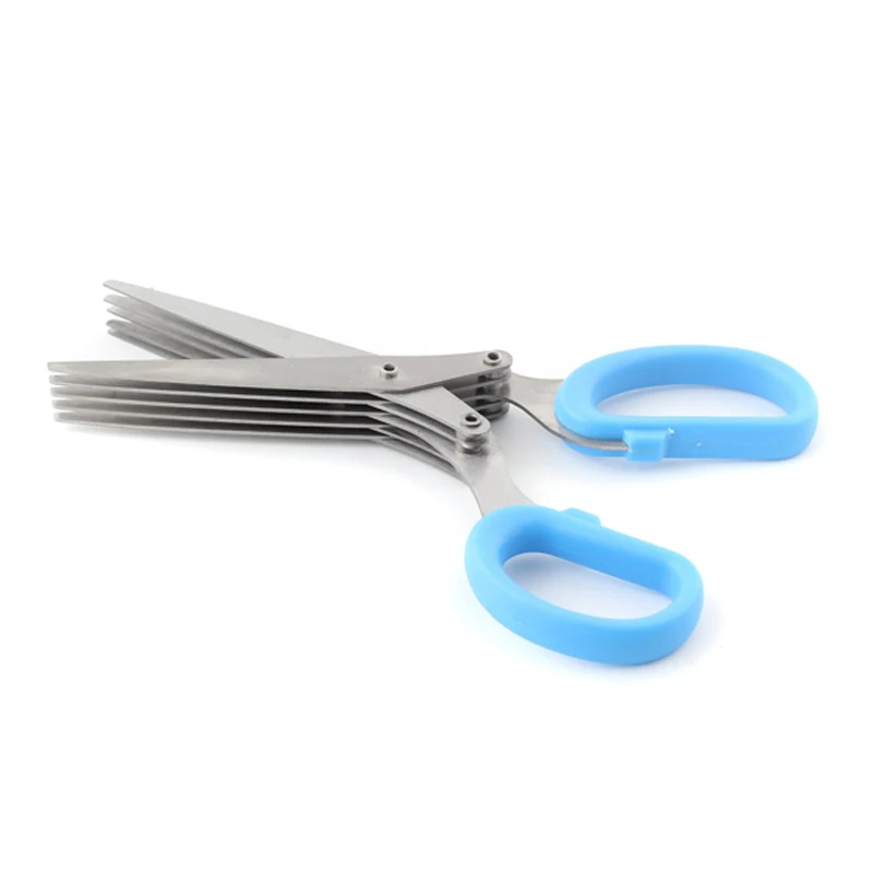 High Quality Multi Bladed Scissors 5 Blades Scissors Multi Blade