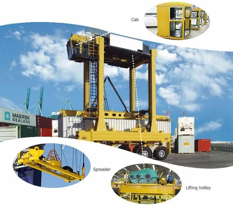 Port Container Straddle Carrier Crane Price - Buy Straddle Carrier ...