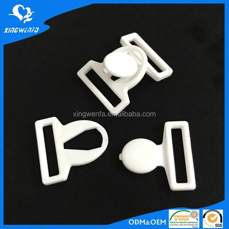 Eco Friendly Good Quality Plastic Nylon16mm Bra Strap Adjuster Buckles