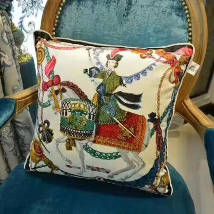 China supplier custom cushion sofa 100% Polyester cushion covers decorative
