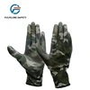Wholesale colored nitrile 13G printed polyester liner clear colored nitrile gloves smooth finishing cheap work gloves