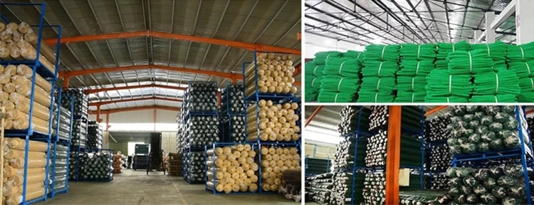 100% virgin HDPE construction debris safety net