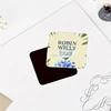 promotional printable flexible small magnet signs square fridge magnets