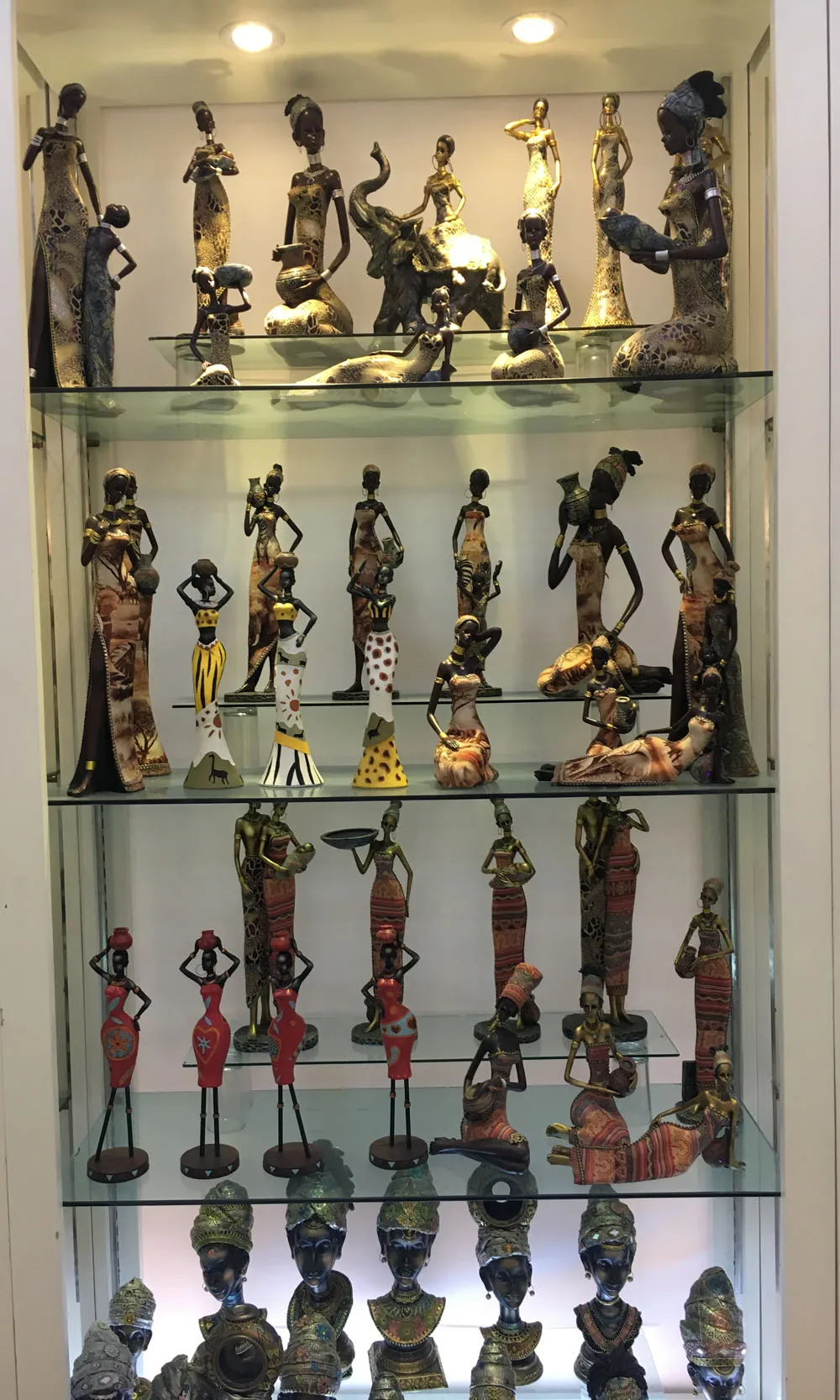 Polyresin Black Woman Ornament Resin African Figurines Buy Resin