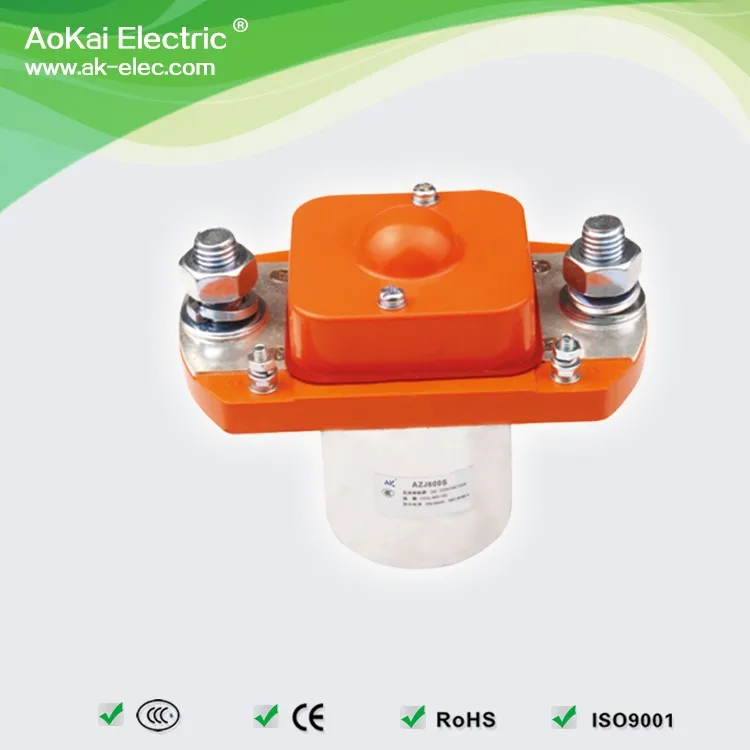 High Load Current 600a 24v 36v Coil Voltage For Vehicles Dc Contactor