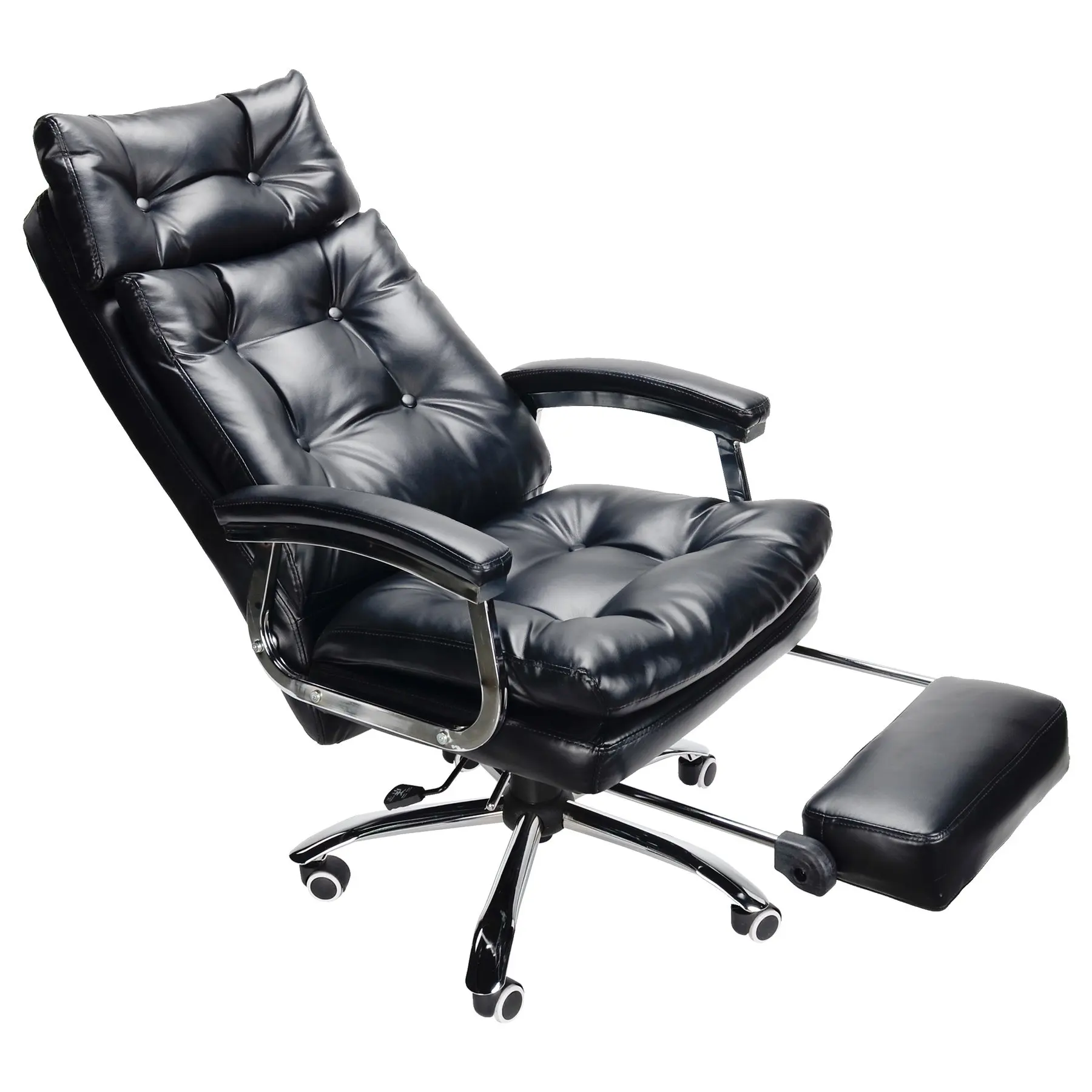 Buy Co Z Double Layered Pu Swivel Casters Executive High Back
