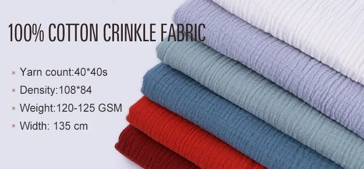 Natural 100 Cotton Double Crinkle Gauze Voile Fabric Baby Sewing Fabric Buy Customized Color Crinkle Cotton Fabric Crinkle 100 Cotton Fabric Customized Crinkle Cotton Fabric Product On Alibaba Com