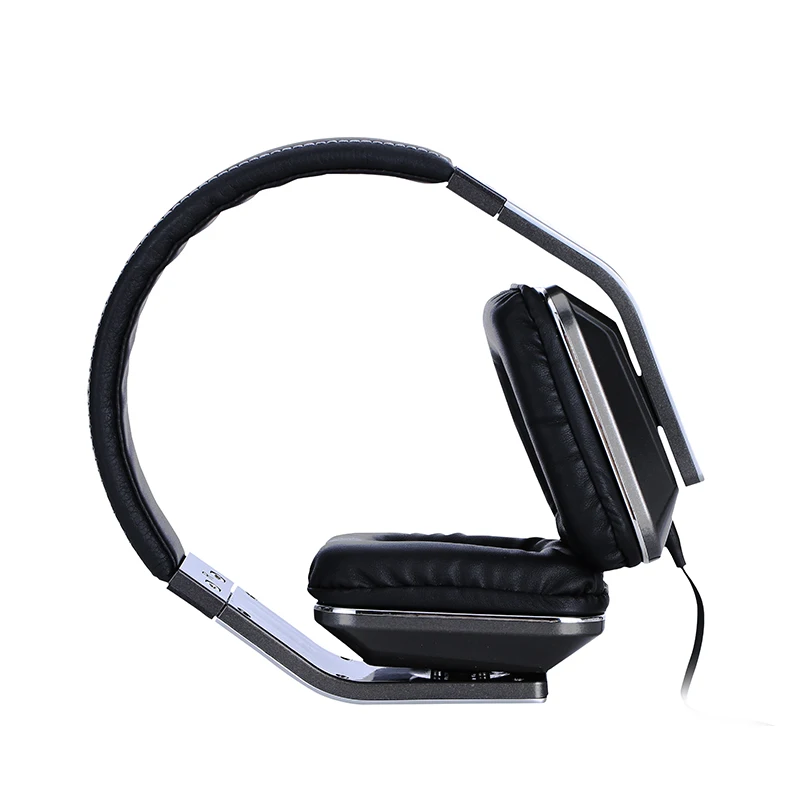 Professional Custom DJ Studio Detachable cord metal dj headphones