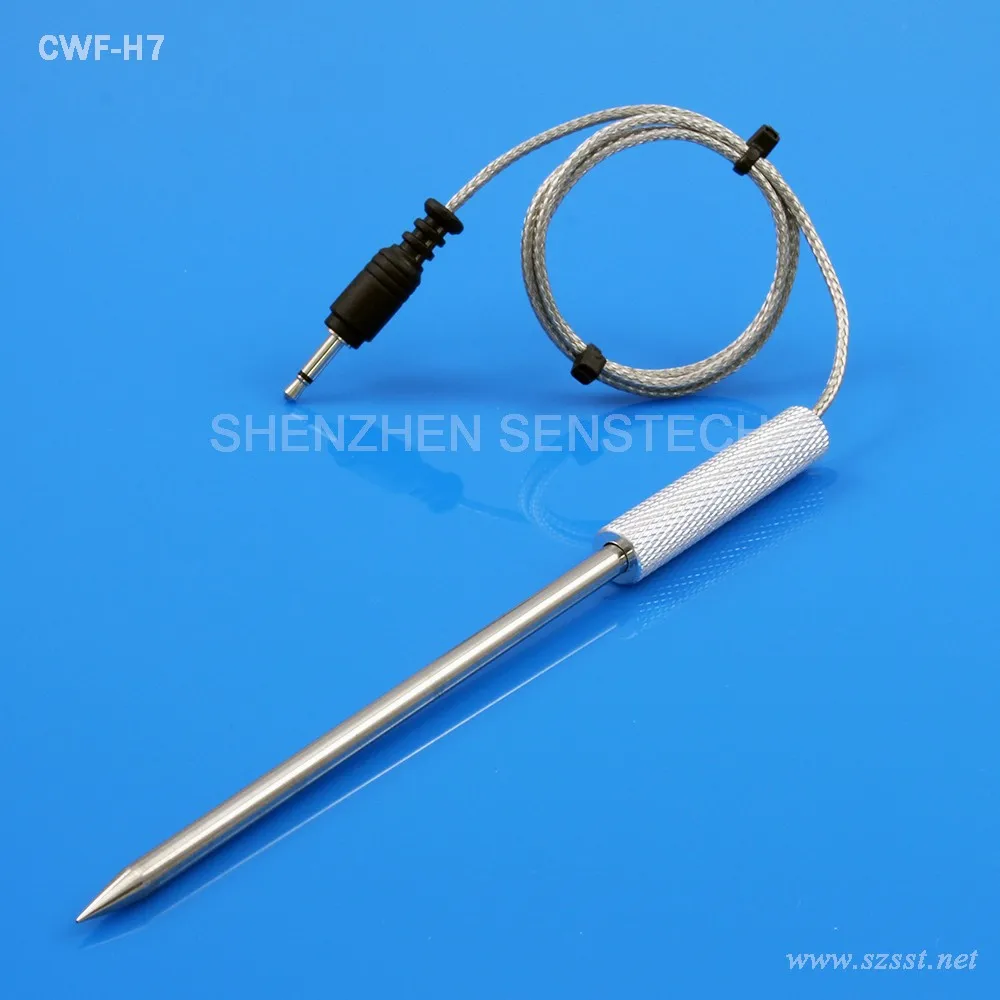 Ss Probe With Handle Ntc Temperature Sensor For Meat,5k,15k,50k,100k
