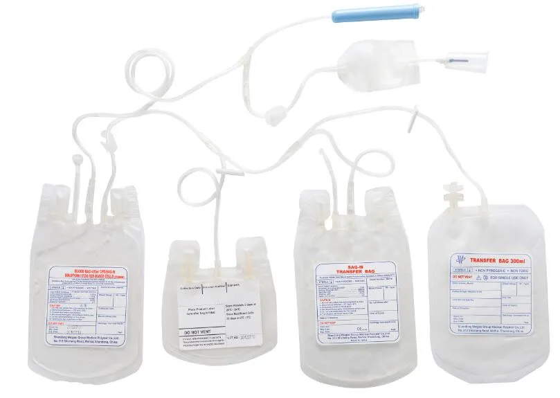 Safe Blood Collection Bag For Hospital And Clinic / Biomedica