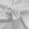 waterproof elastic white polyester fabric types for bedding
