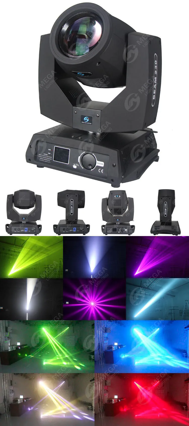 230w Sharpy 7r Beam Moving Head Light/7r Beam 230 Moving Head With