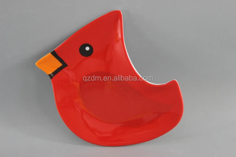 Originality Melamine Owl plate , Plastic Dessert Dishes