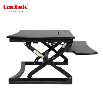 Loctek Mt101m Adjustable Height Desk Riser Wide Sit Stand Up