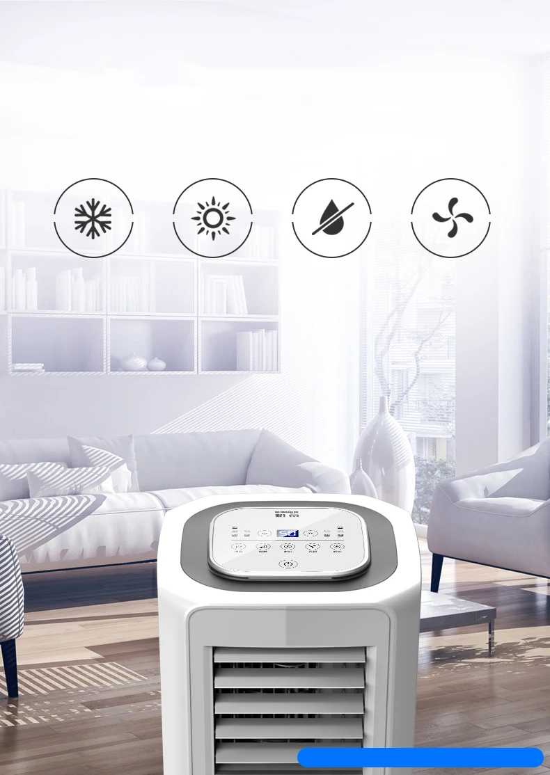 7000 Btu Portable Air Conditioner Make Room Cool For 35sqm Room Size