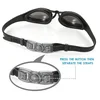 One piece customize silicone OEM swim googles for diving