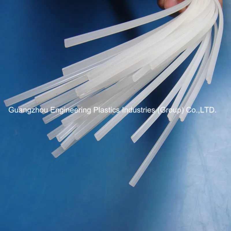 Teflon Rod Ptfe Flexible Plastic Rod Ptfe Plastic Rod 2mm With