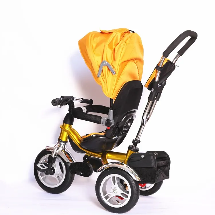 2016 Stroller Baby Pram Tricycle / Rubber Wheels Trike With Mother