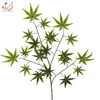 Factory wholesale plastic leaf artificial maple leaves decoration
