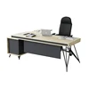 Wood Manager Roomy Comfortable Furniture Chair PC Computer Desk Single Office Table