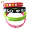 New gifts & crafts personalized cheap glow in the dark wristbands,custom rubber silicone bracelet