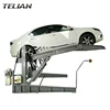 China factory supply cheap low celling hydraulic tilt 2 post double level hydraulic car parking lift for sale