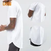Extended Mens Hip Hop Hiphop Longline T Shirts Wholesale Casual Long Tshirt Men