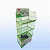 metal exhibition display rack food cart